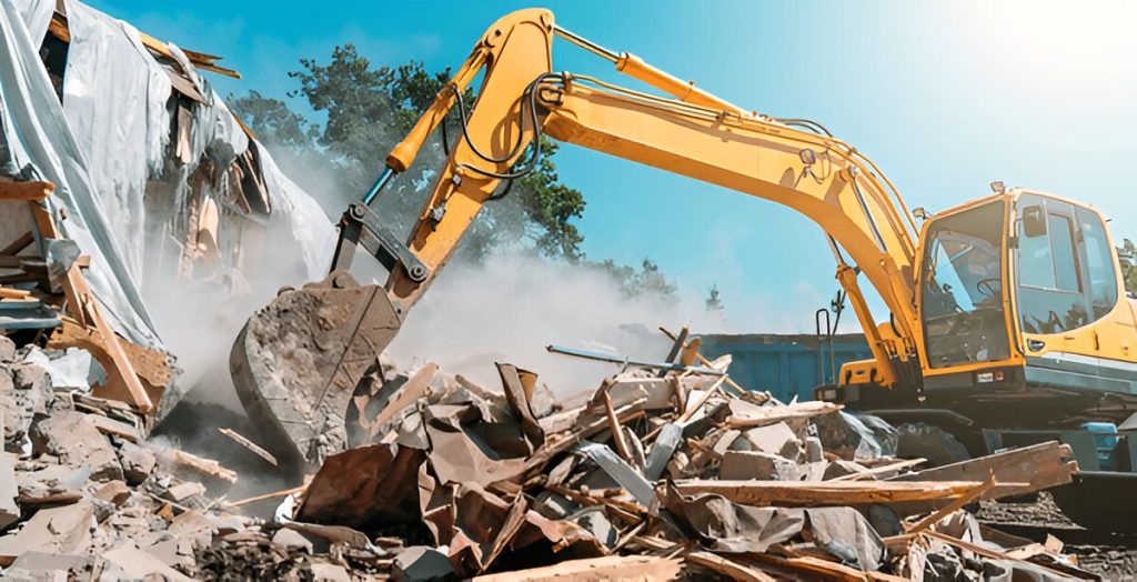 professional construction site cleanup