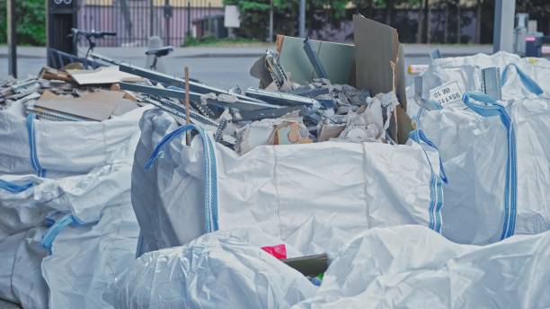 Big Bags ready for Construction Site removal in collin county