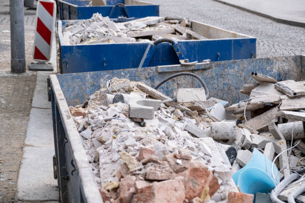 construction waste removal Dallas dumpster vs hauling truck